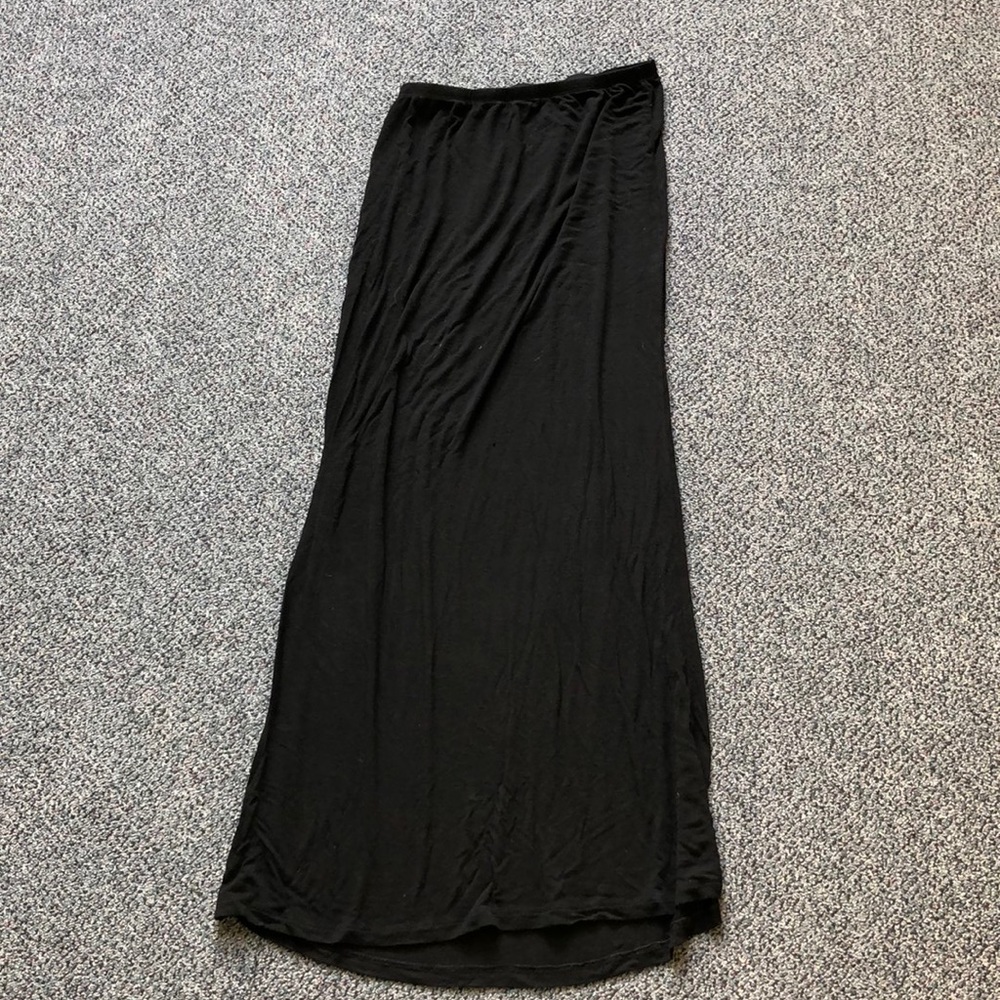 Black maxi skirt from Brandy Melville